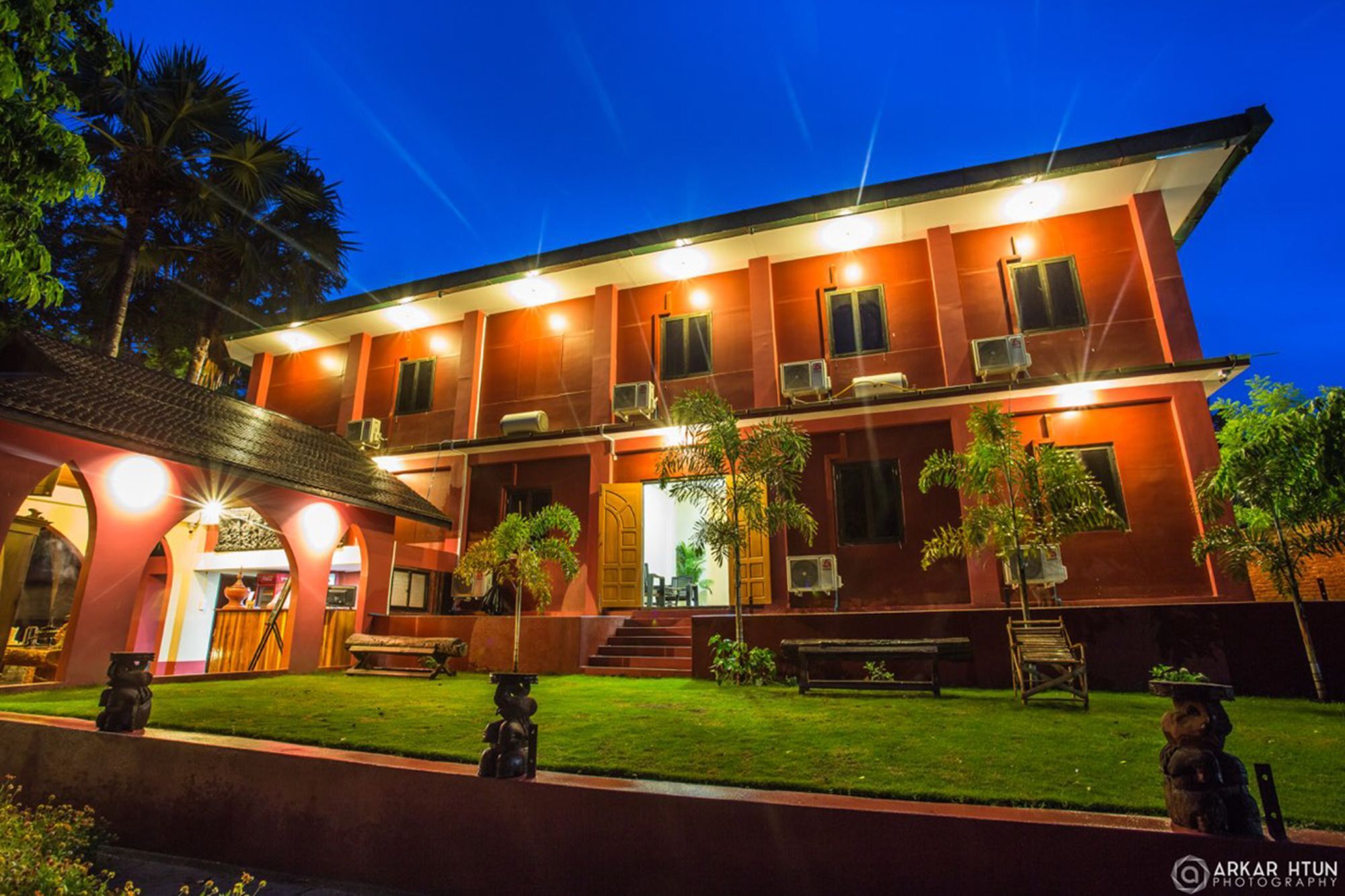Nanda Garden Bagan Exterior foto